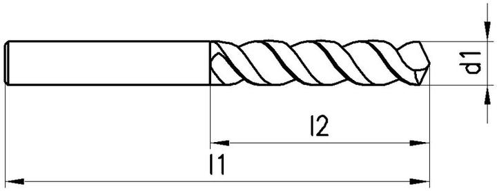 Actual product image Titex Twist drill (5 mm)