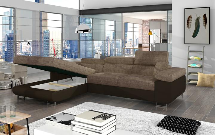 Actual product image ELTAP Armando (Corner sofa, 4-seater, Sofa bed)