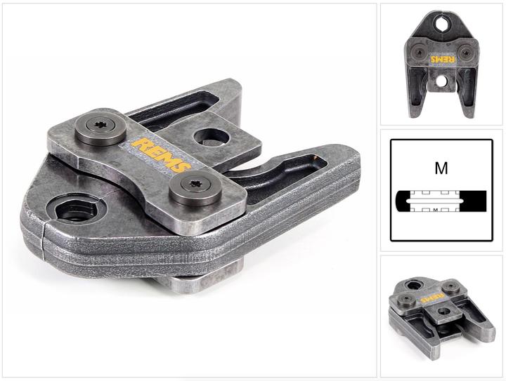 Actual product image Rems Pressing jaw pressing tongs standard M15 ( 570110 ) for ROMAX 4000 / Akku Press ACC etc. (1450 mm)