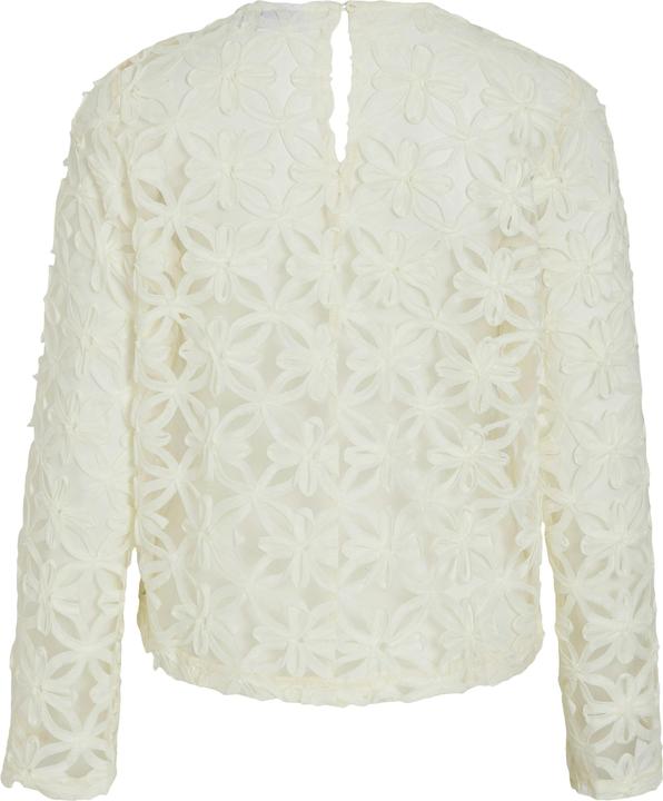 Actual product image Vila Round neck top with long sleeves (34)