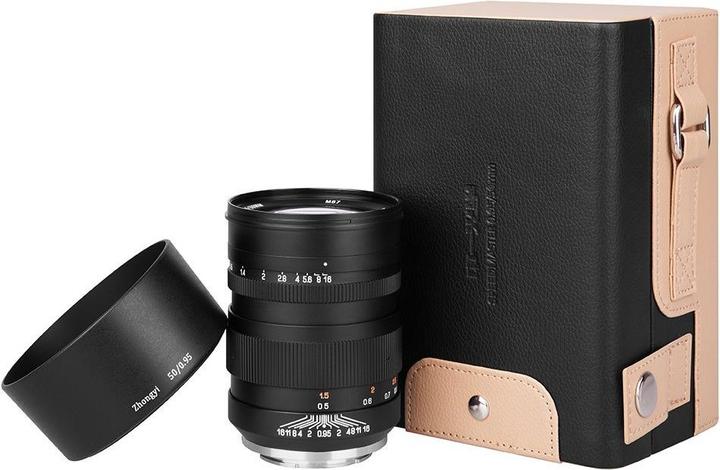 Actual product image Zhongyi Mitakon Speedmaster 50mm f/0.95 PRO Sony E (Sony E, APS-C / DX, full size)