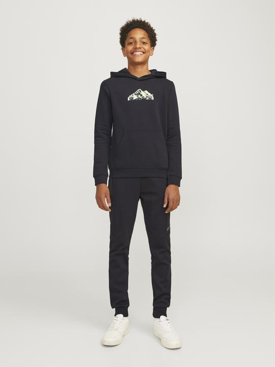 Actual product image Jack & Jones Jcomountain Logo Sweat Hood Sn Jnr (140)