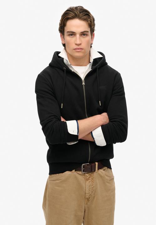 Immagine prodotto Superdry Sweatjacke Casual Figurbetont Essential Logo Zip Hoodie (M)