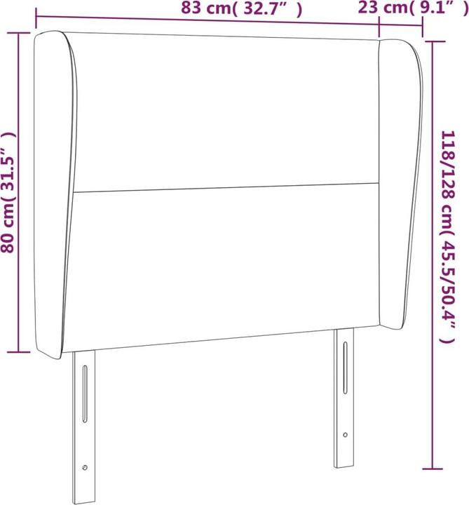 Produktbild VidaXL Pranav (83 x 23 x 128 cm)