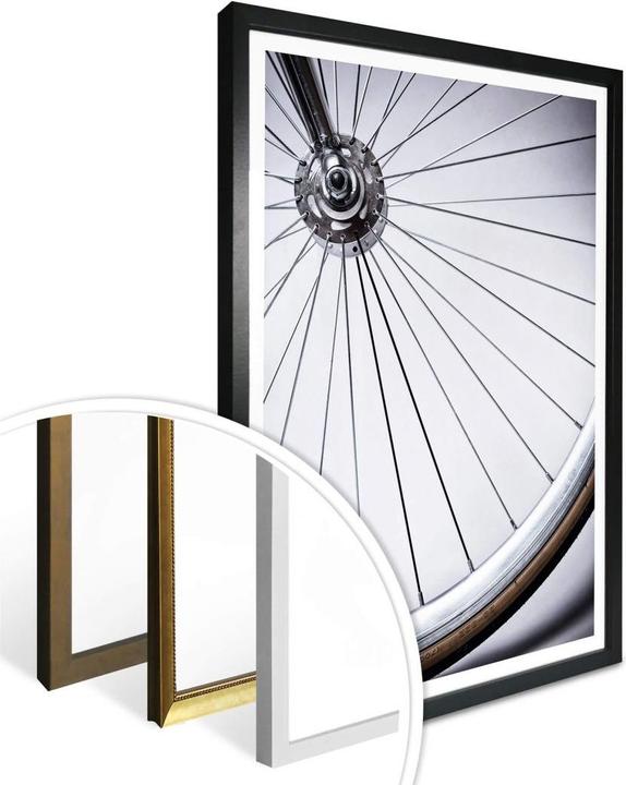 Actual product image Trenddeko Bicycle spokes (30 x 40 cm)