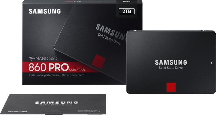 Produktbild Samsung 860 Pro (2000 GB, 2.5")