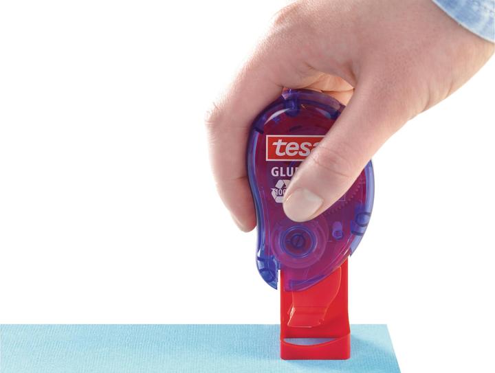 Image du produit tesa Tampons adhésifs ecoLogo, pastilles adhésives double face pour coller rapidement le papier, le