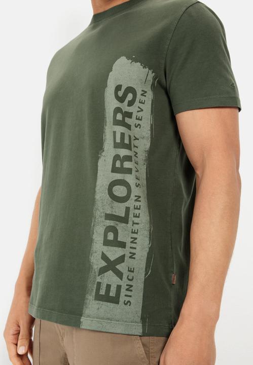 Actual product image Camel Active Jersey T-shirt made from sustainable organic cotton (M)