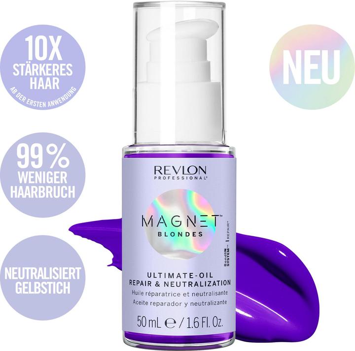 Produktbild Revlon Professional Magnet™ Blondes Ultimate-Oil - Repair & Neutralization (50 ml)