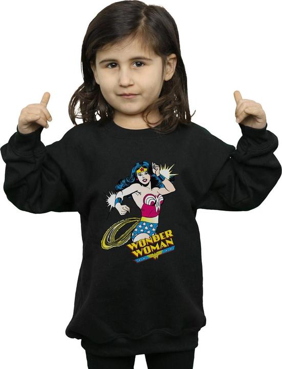 Produktbild Wonder Woman Lasso Sweatshirt Mädchen (152, 158)