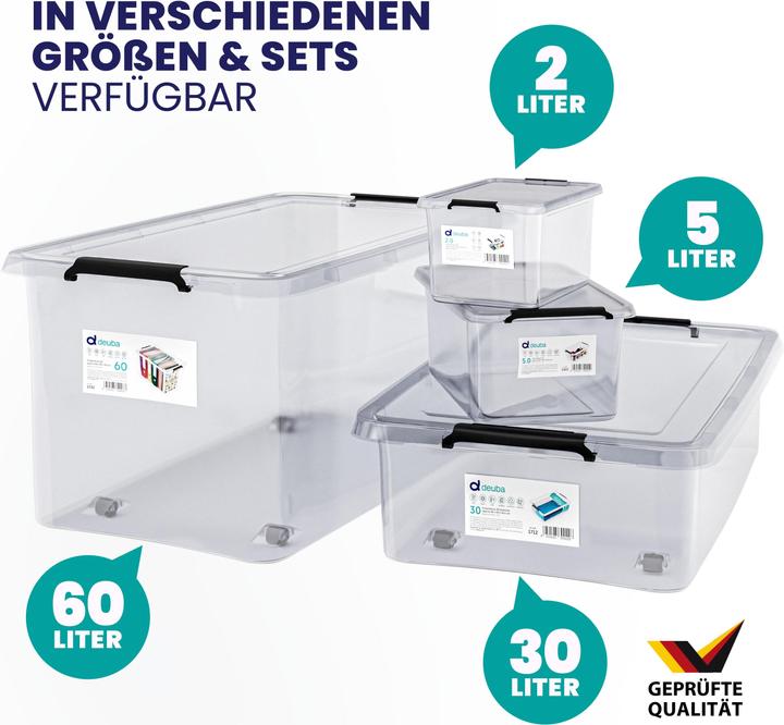Produktbild Deuba Aufbewahrungsbox (30 x 20 x 12 cm, 5 l)