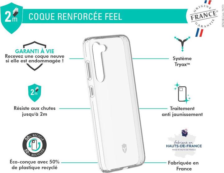 Immagine prodotto Force Case Serie di custodie per cellulari Feel (Samsung Galaxy S23+)