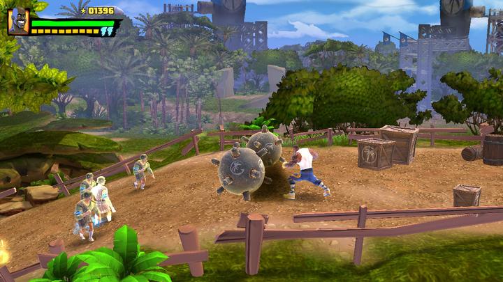 Actual product image Game Shaq Fu: A Legend Reborn (PS4, DE)
