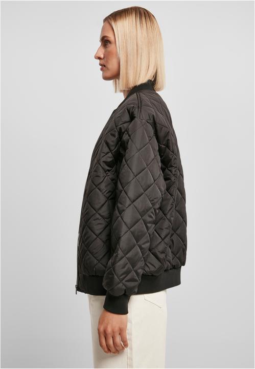 Actual product image Urban Classics Oversized Diamond Quilted Bomber Jacket Ladies (S)