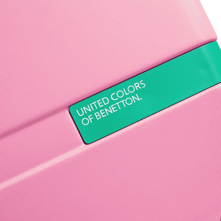 Image du produit Delsey x United Colors of Benetton Now Hardside 4-wheel suitcase set 3 pcs. with stretch fold (192 l, XL (à partir de 115l))