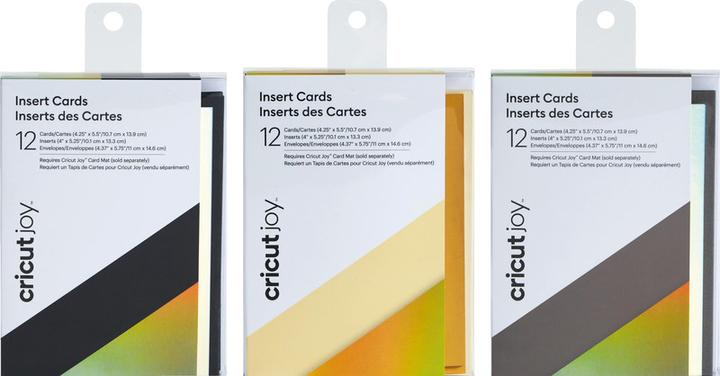 Image du produit Cricut Carte vierge Joy Gris/Noir (12 pcs)