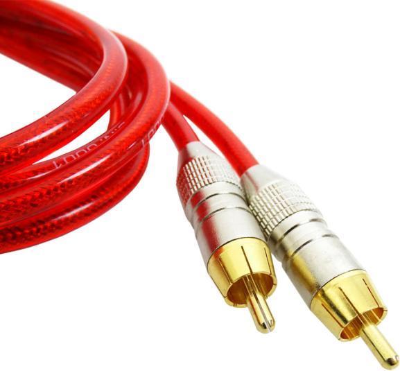 Produktbild RØDE Cinch-Kabel RCA Kabel 2x Stecker Rot 3m (3 m, Cinch)