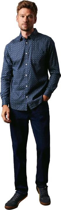 Actual product image Universal Textiles Mens Tudor Tile Print Long-Sleeved Shirt (S)