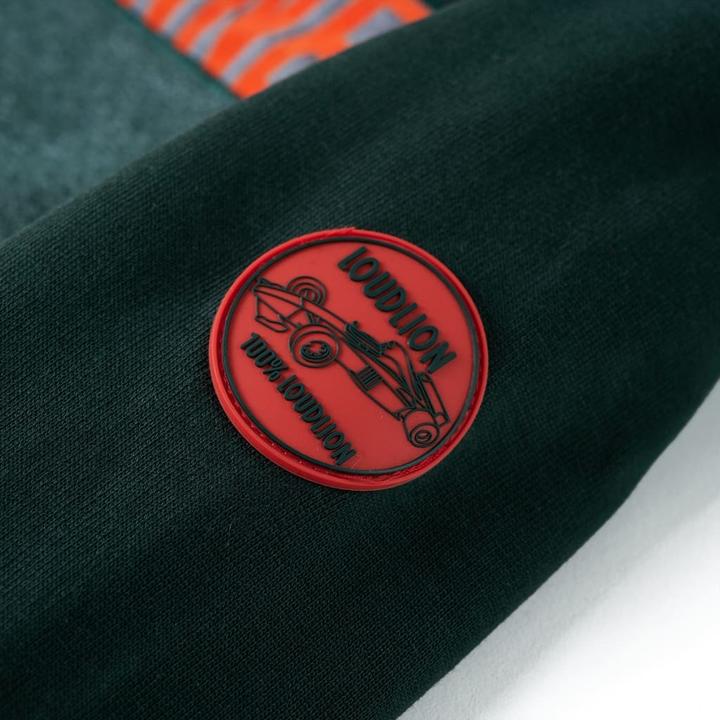Produktbild VidaXL Kinder-Kapuzenpullover Dunkelgrün 140,Material: 92 (140)