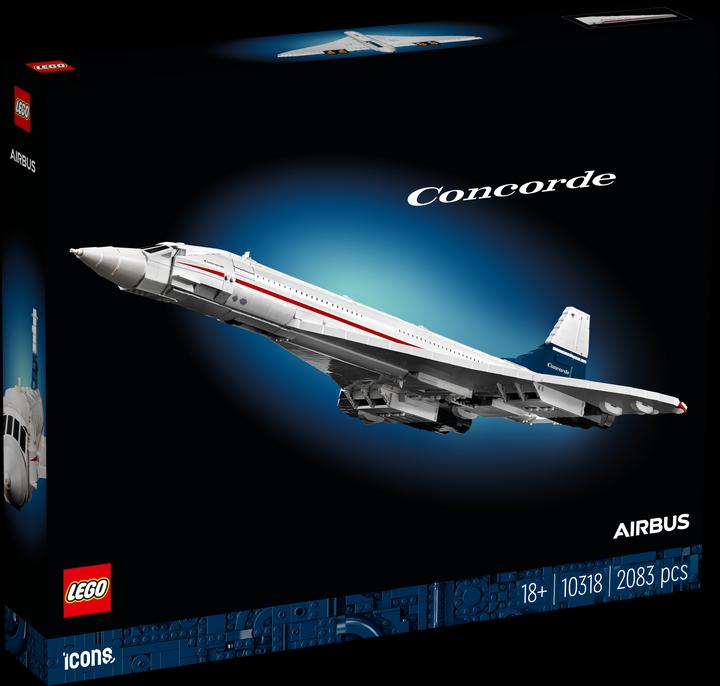 Produktbild LEGO Concorde (10318, LEGO Icons, LEGO Seltene Sets)