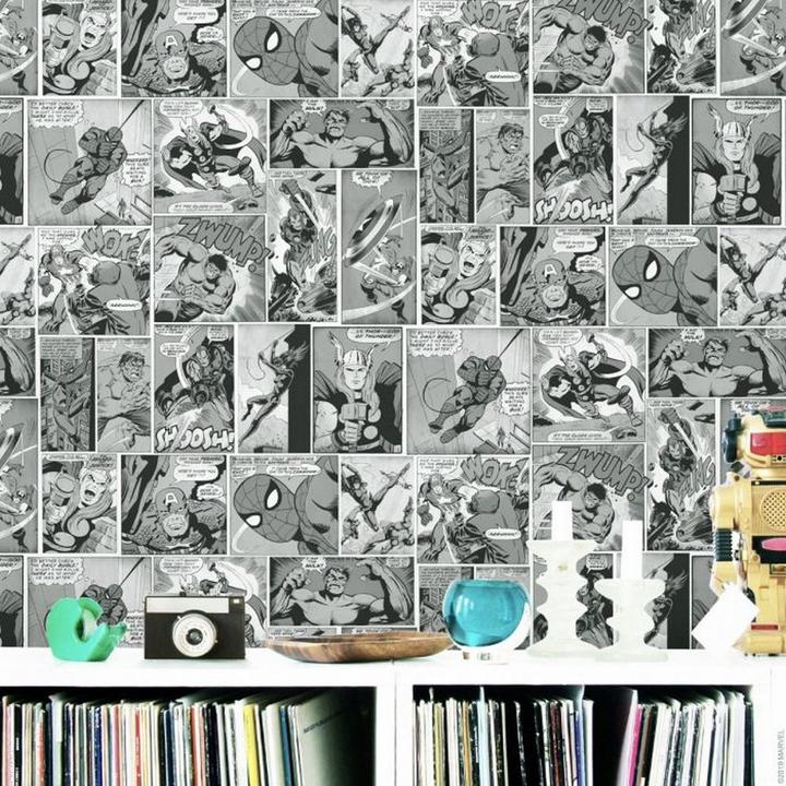 Actual product image Comic Strip Wallpaper (53 x 1000 cm)