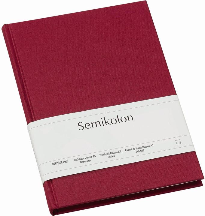 Image du produit Semikolon Classic (A5, Pointillés, Couverture rigide)