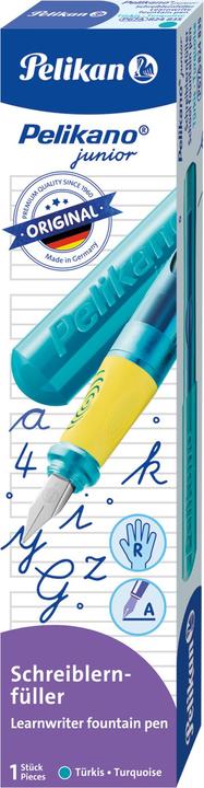 Actual product image Pelikan o Junior typist fulfilment. Right h. Turquoise.A (Turquoise, 1 x)