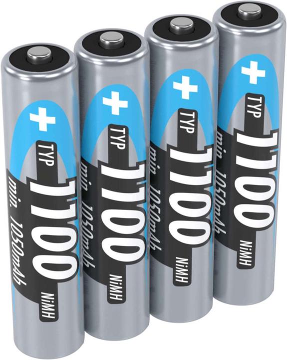 Actual product image Ansmann Type 1100 (4 pcs., AAA, 1050 mAh)