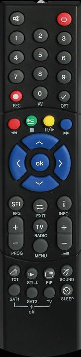Produktbild Telestar PVR 235 Fernbedienung (Gerätespezifische Fernbedienung, Infrarot)