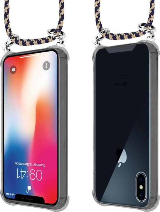 Produktbild Cadorabo TPU Handy Kette SILBER Cover