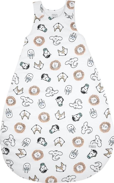 Immagine prodotto Meyco Maglia sacco a pelo 2 pezzi 50/56 Animale (56 cm)
