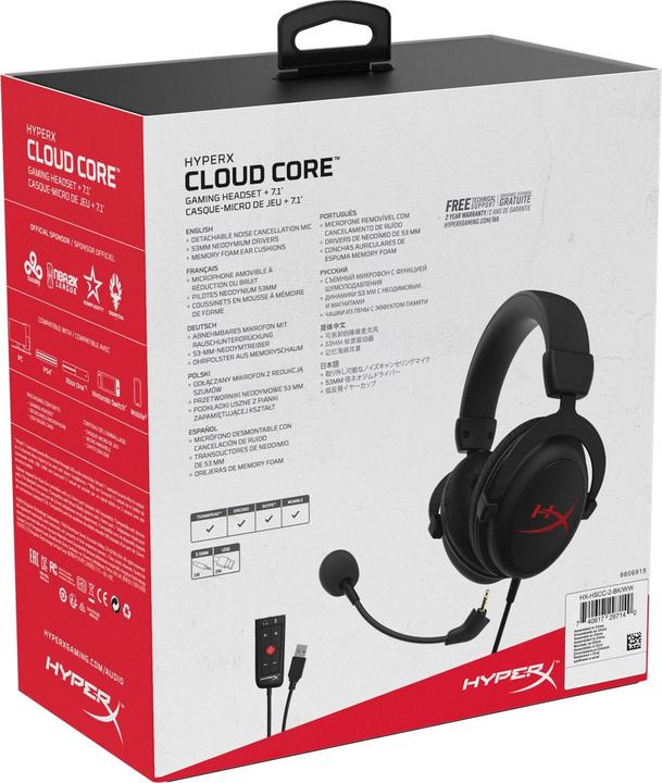 Produktbild HyperX Cloud Core (Kabelgebunden)