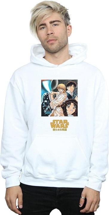 Immagine prodotto Star Wars Anime Poster Felpa con Cappuccio Uomo (4XL)