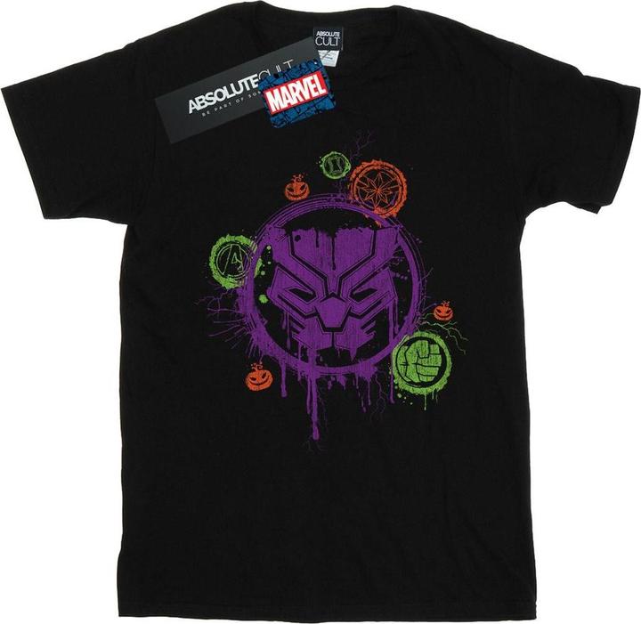 Produktbild Avengers Panther Halloween Icon TShirt (L)