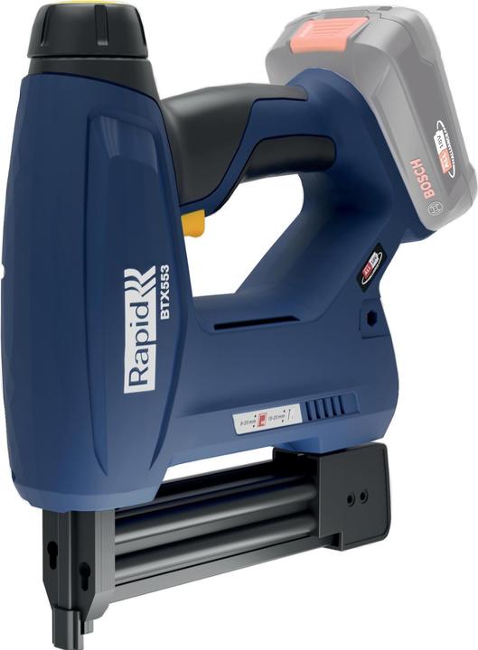 Actual product image Rapid BTX553 18V P4A cordless tacker