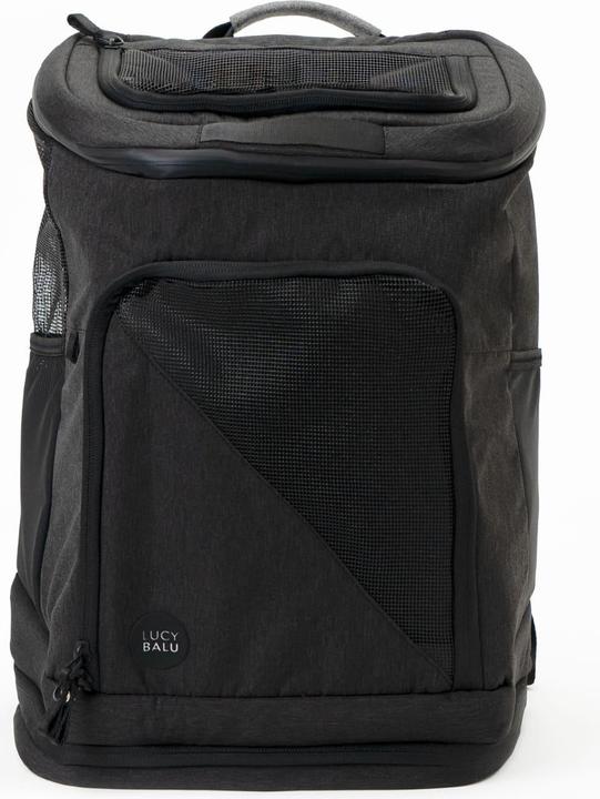Actual product image LucyBalu HOP-ON Katzenrucksack (Cat, Safety closure)