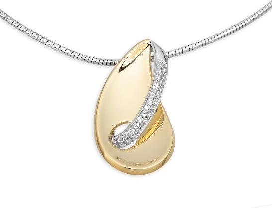 Actual product image Breuning DEPENDANT - BRILL. 0,28 Ct. H/si (585, - Gold)
