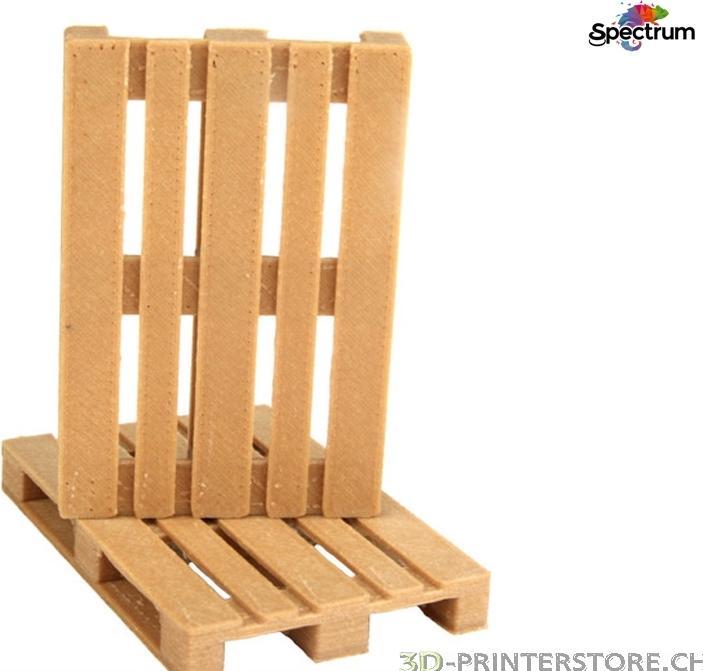 Actual product image Filament Wood (PLA, 2.85 mm, 1000 g, Brown)