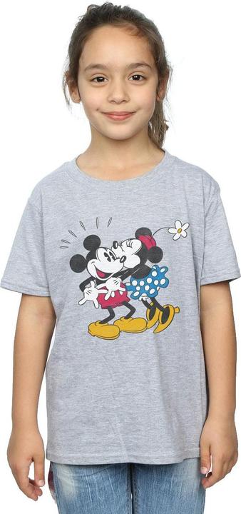 Immagine prodotto Disney Mickey Mouse Mickey And Minnie Kiss Maglietta Ragazze (116)