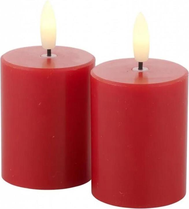 Produktbild Sirius LED-Kerzen Set Sille Mini 2 Stück, Rot (2 x)