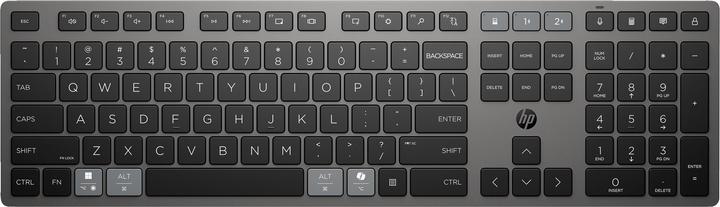 Produktbild HP 720 Dual-Mode Rechargeable Wireless Keyboard-GR (P) (DE, Kabellos)