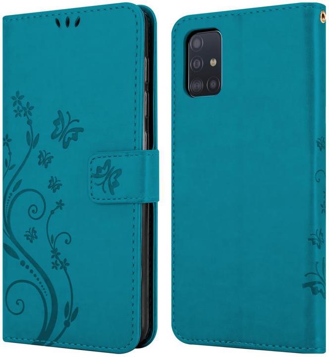 Produktbild Cadorabo Flower Book Cover (Samsung Galaxy A51)