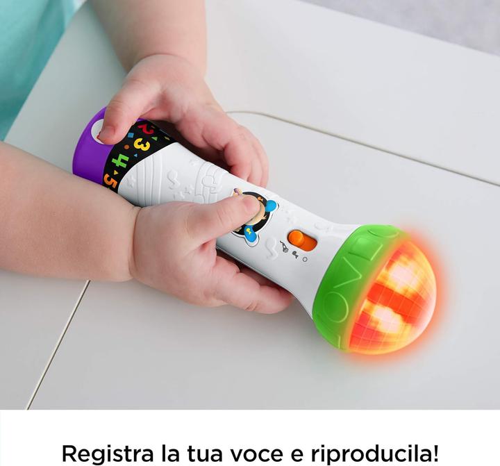 Image du produit Fisher-Price Laugh & Learn Rock & Record Microphone (Italien)