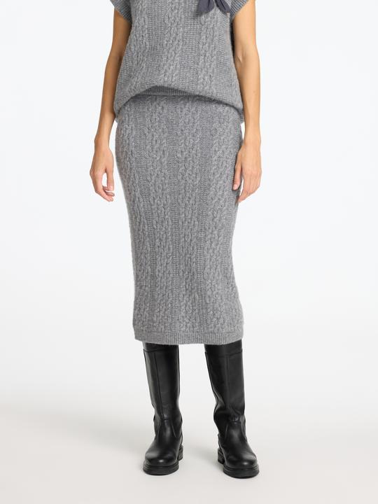 Produktbild Selected Femme Zopfstrick Midirock (S)