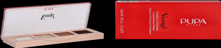 Immagine prodotto Pupa Milano Palette di ombretti Vamp! (Palette) 5.2 g - Tonalità: 001 Natural Matt (001 Naturale opaco)