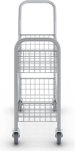Immagine prodotto eurokraft pro Carrello di distribuzione posta, 2 superfici di carico, portata 200 kg. (200 kg)