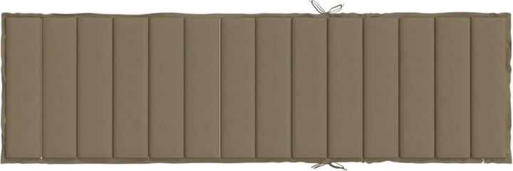 Actual product image VidaXL Sun lounger cushion fabric (200 x 50 x 4 cm)