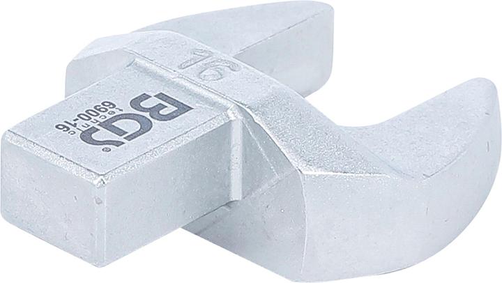 Actual product image BGS Open-End Push Fit Spanner 16 mm Square Size 9 x 12 mm (16 mm)