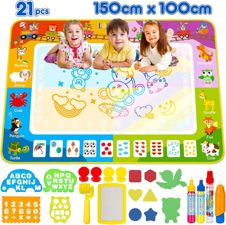 Produktbild Lenbest Wasser Doodle Matte (150 x 100 cm)