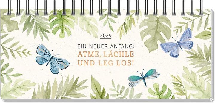 Wochenplaner Ein neuer Anfang 2025 (Harter Einband, Deutsch)